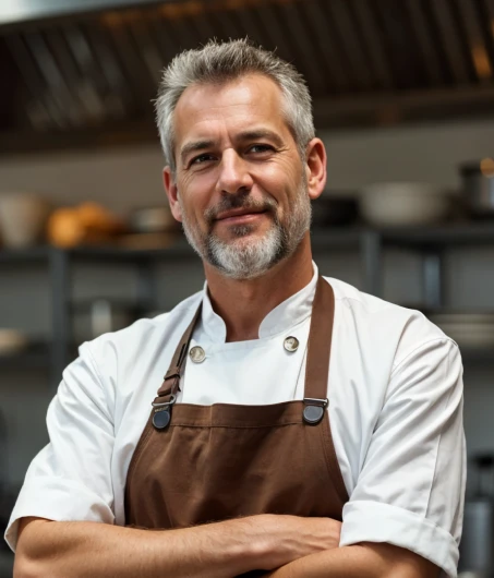 Professional commercial kitchen